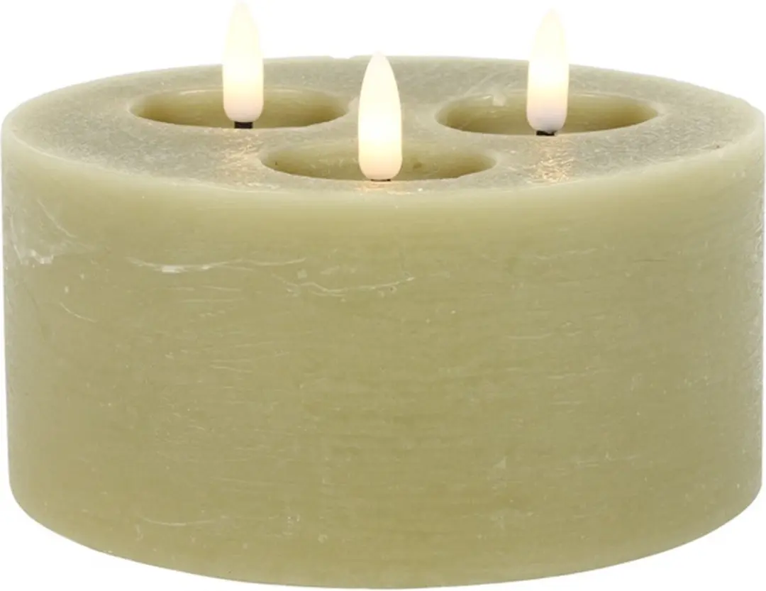 Stompkaars Ø15CM LED ro Lyon S beige