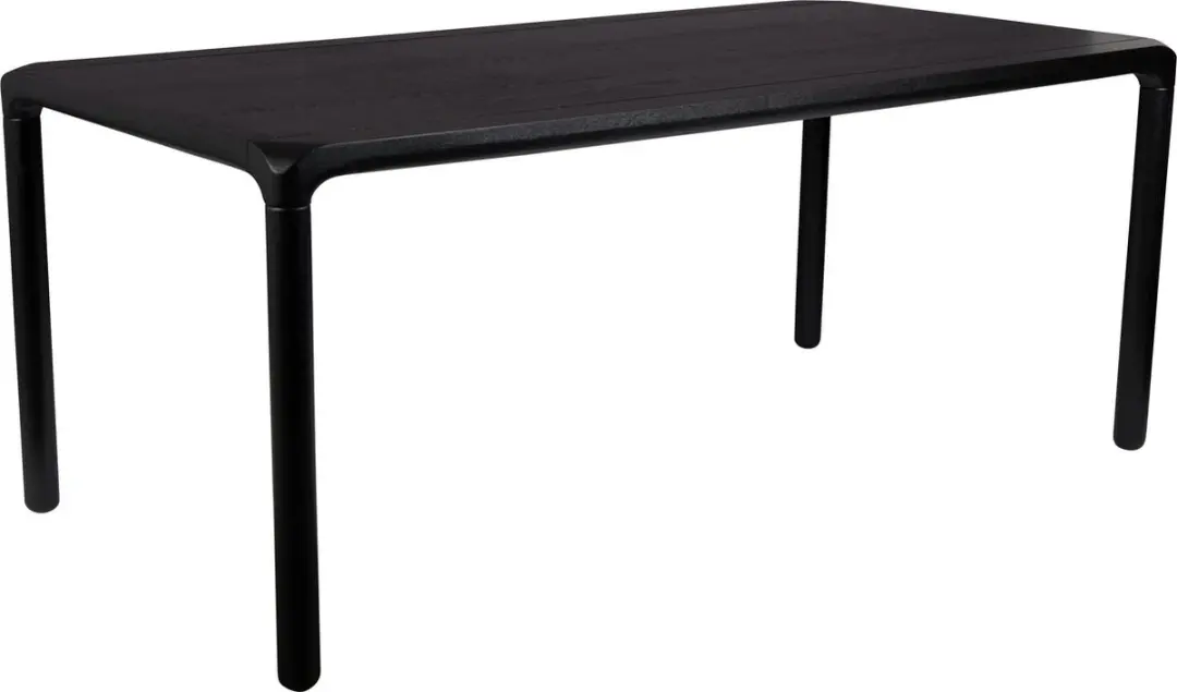 Zuiver Storm Eettafel 180x90 cm Hout Zwart