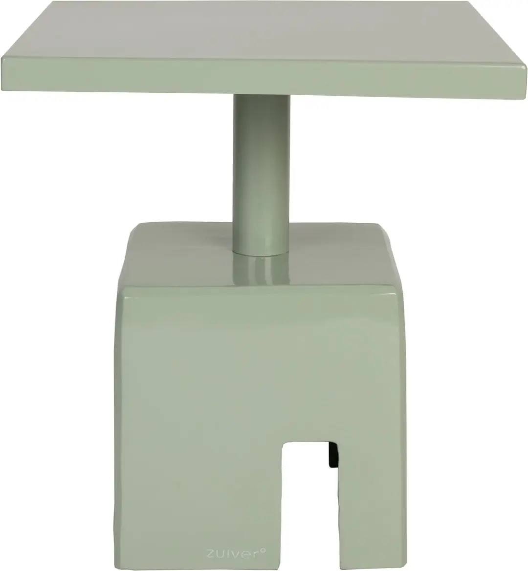 Zuiver Chubby Bijzettafel Groen 40x40cm - afbeelding 2 van 6