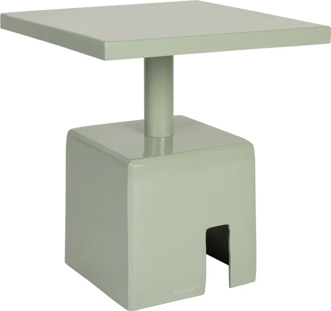 Zuiver Chubby Bijzettafel Groen 40x40cm