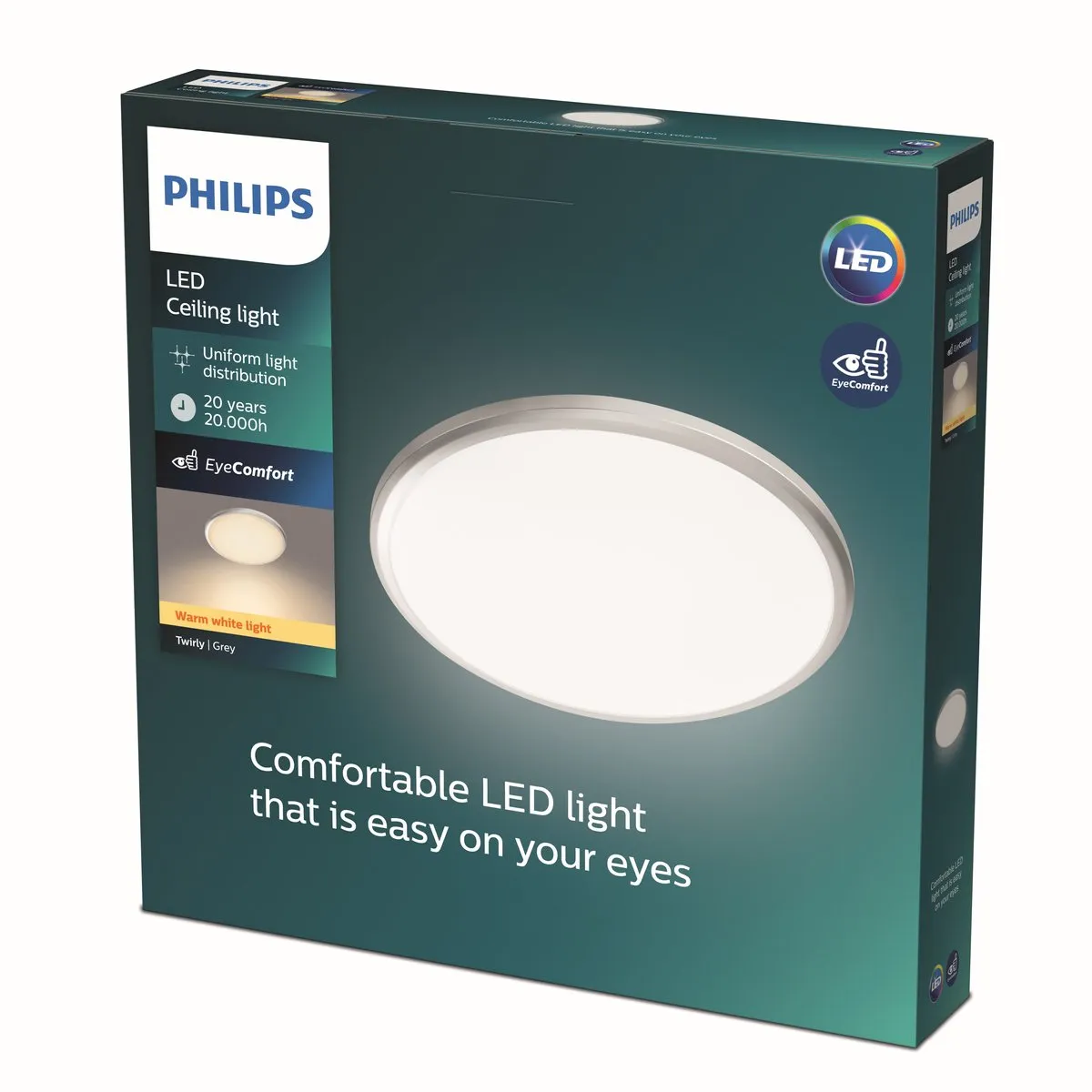 Philips LED Twirly Plafondlamp 17W