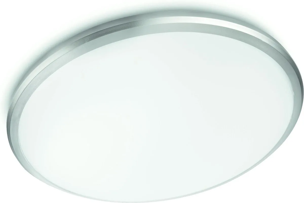Philips LED Twirly Plafondlamp 17W - Grijs - Ø34,7cm
