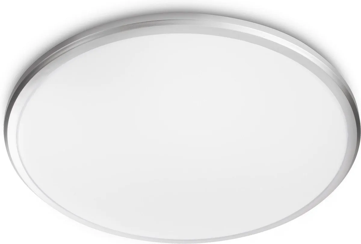 Philips LED Twirly Plafondlamp 17W - Grijs - Ø34,7cm