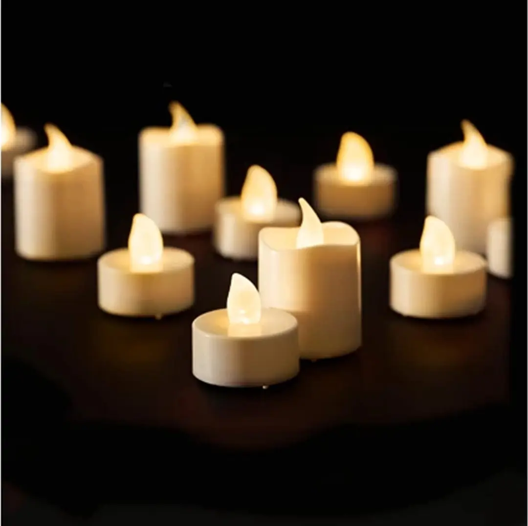 Lumineo LED Theelichtjes 16 Stuks - Warm Wit - afbeelding 3 van 3