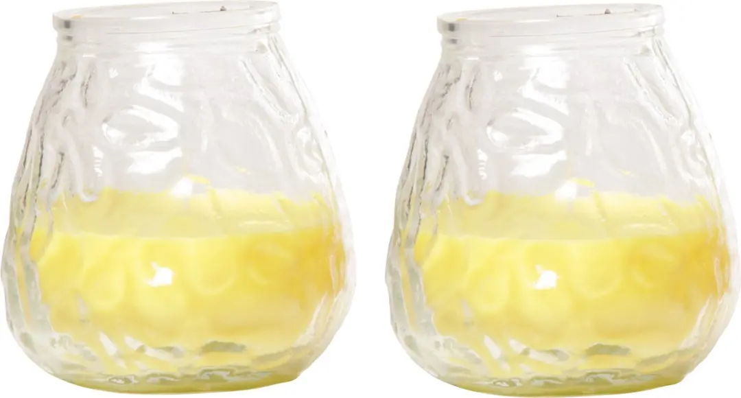 Citronella lowboy tafelkaars