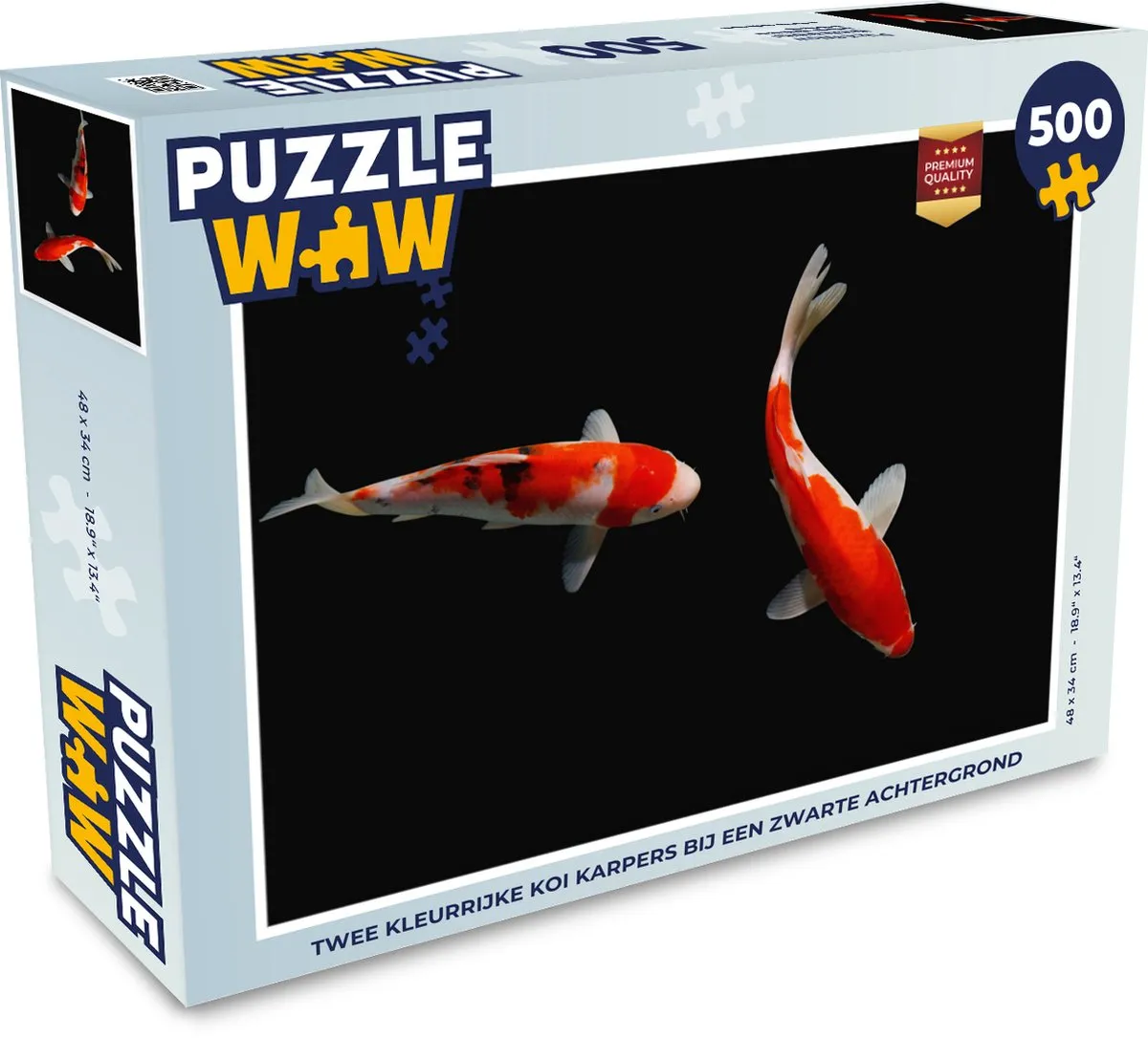 PuzzleWow Legpuzzel 500 Stuks - Multicolor