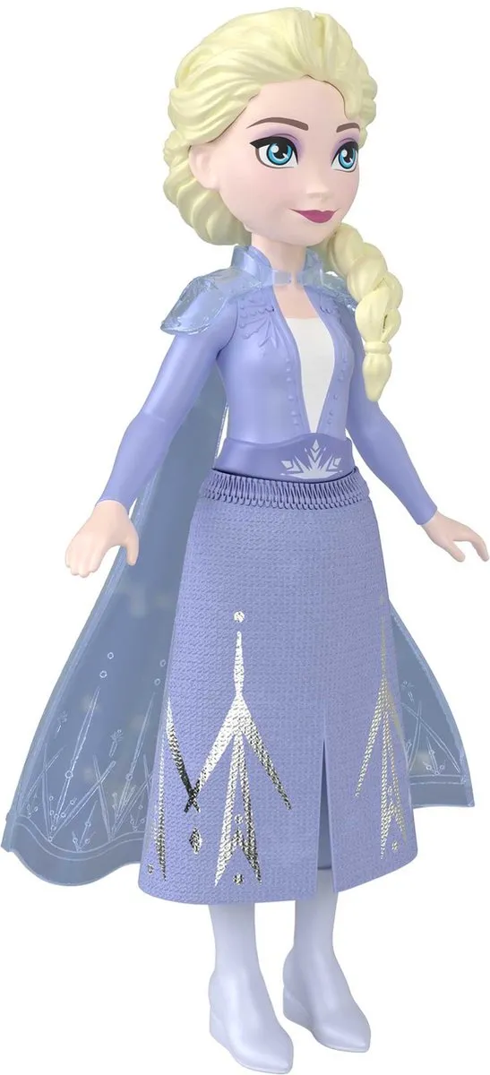 Disney Frozen Elsa Modepop HLW98 - 9cm - Geel/Blauw