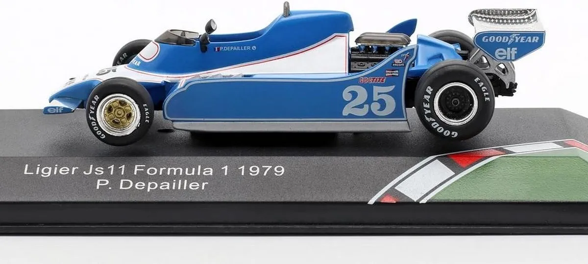 Formule 1 Ligier JS11 P. Depailler 1979 - CMR43F1008 - 1:43 Multicolor