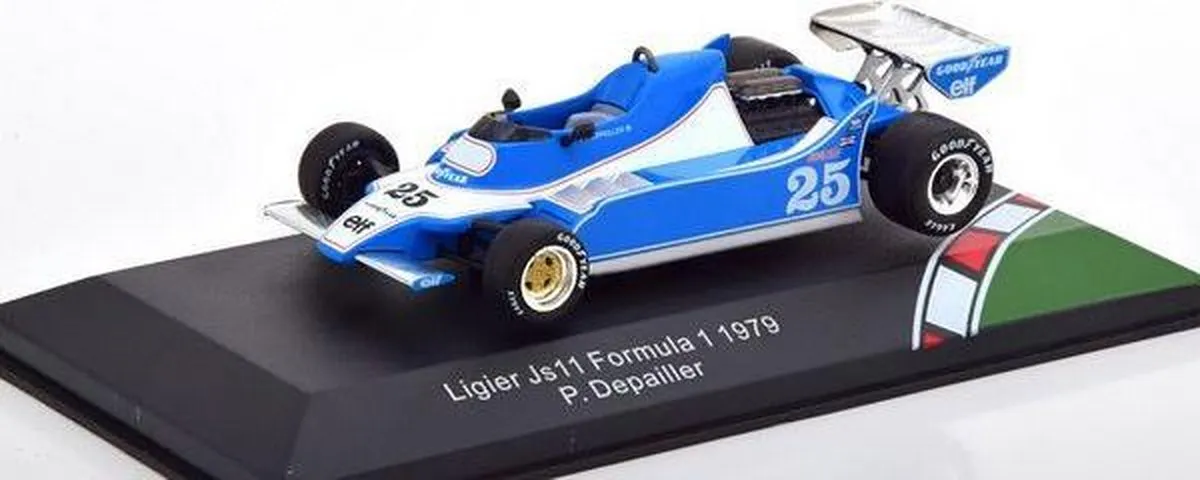 Formule 1 Ligier JS11 P. Depailler 1979 - CMR43F1008 - 1:43 Multicolor - afbeelding 6 van 6