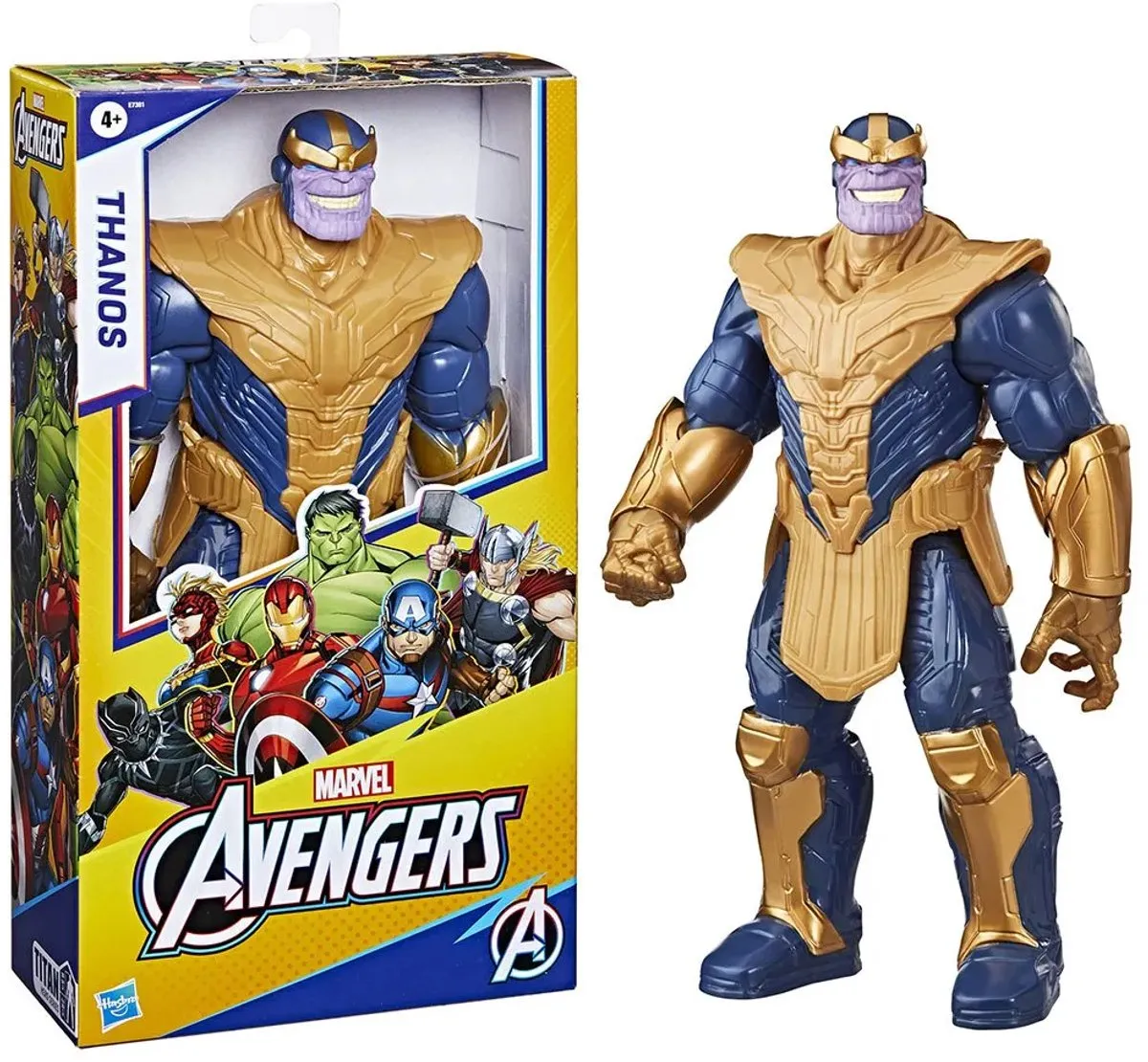 Marvel Avengers Titan Hero Thanos Speelfiguur 30cm - E73815L0