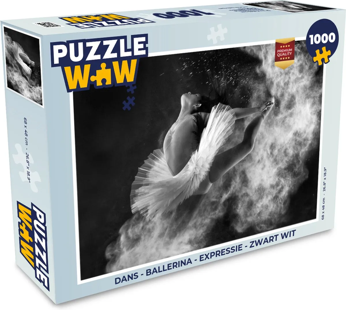 PuzzleWow Dans Ballerina Legpuzzel 1000 Stuks