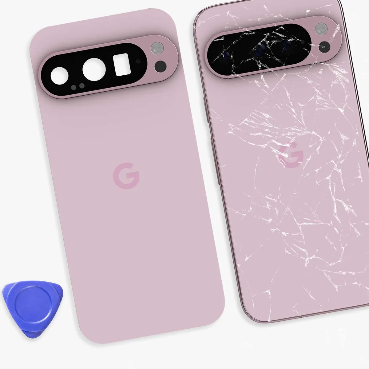Google Pixel 9 Pro Achterruit - Roze