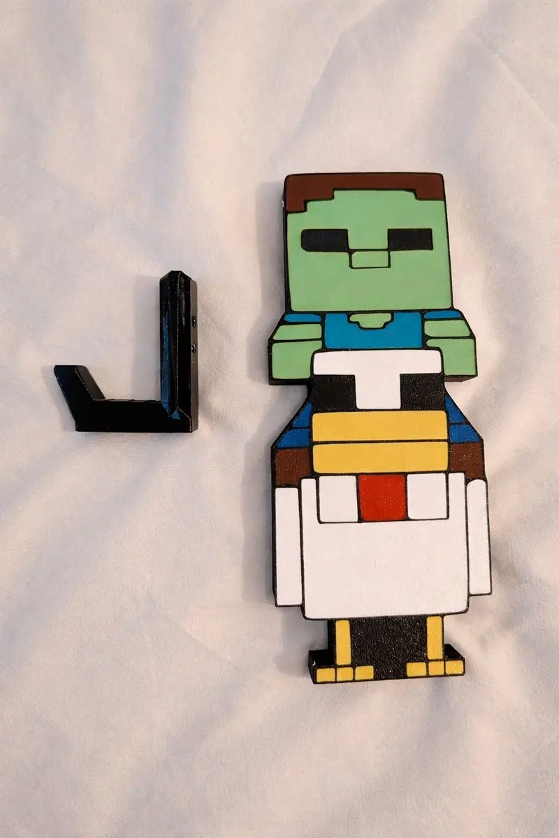 Minecraft Chicken Jockey Wandhaak