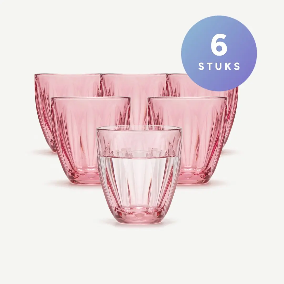 La Rochère Lily Tumbler 25cl - 6 Stuks - Rose - afbeelding 5 van 6