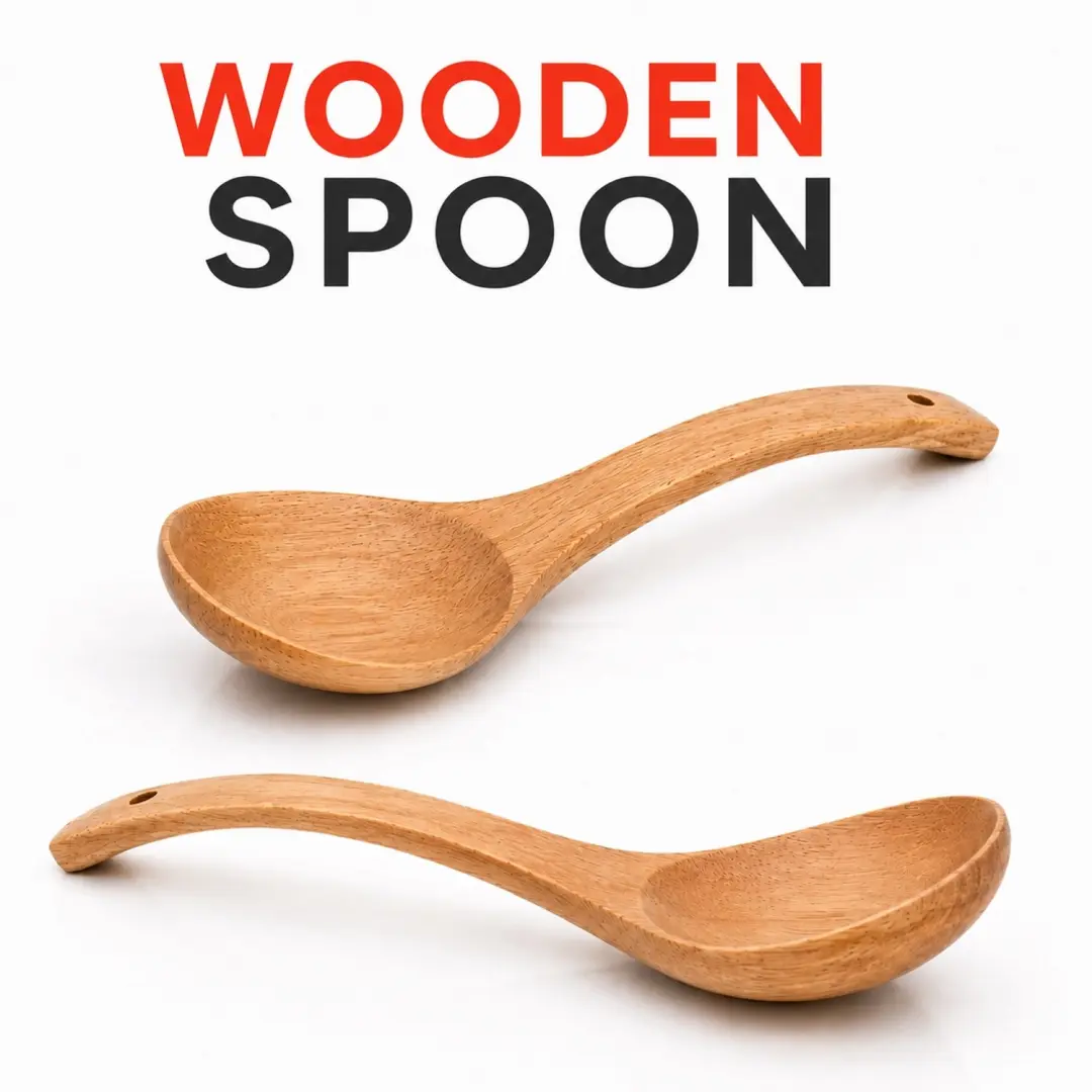 Houten Soeplepel 22cm
