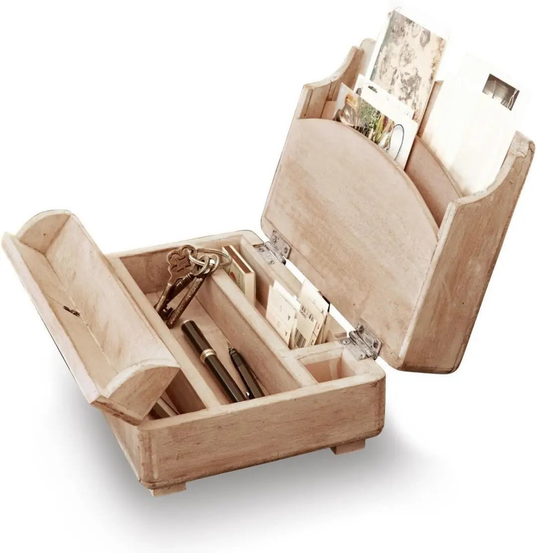 Loberon Tafelsecretaire Didier - Bruin - afbeelding 3 van 6