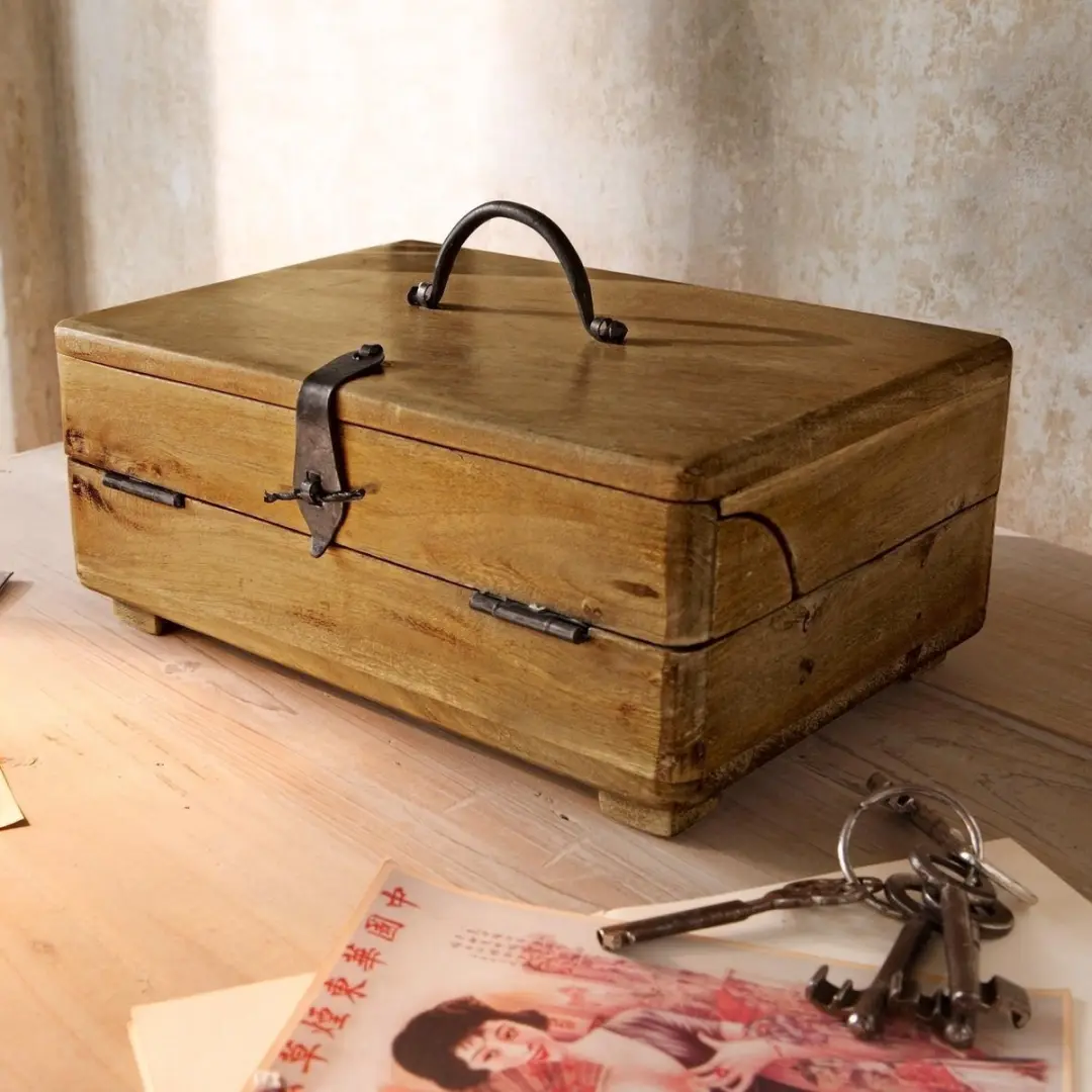 Loberon Tafelsecretaire Didier - Bruin - afbeelding 6 van 6