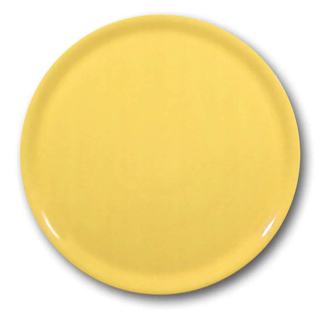 Hendi Porseleinen Pizzaborden Geel 33cm