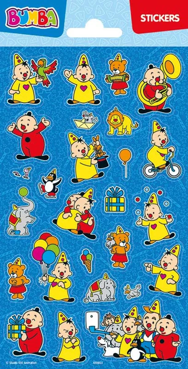 Studio 100 Bumba Junior Stickerset
