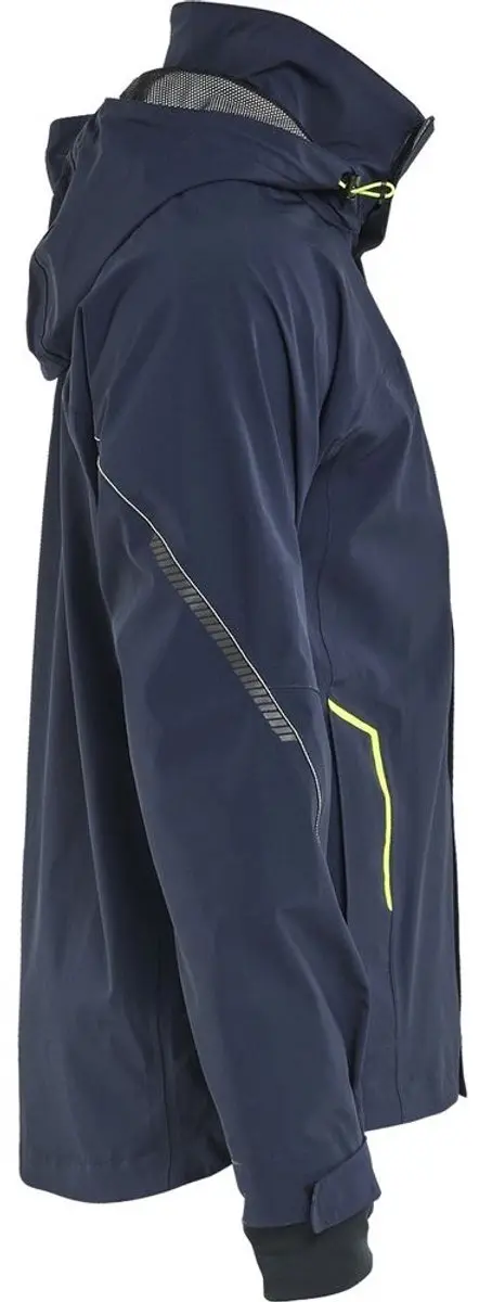 Blåkläder 44831917 Arbeit-jas Stretch - Marineblauw/High Vis Geel - afbeelding 4 van 6