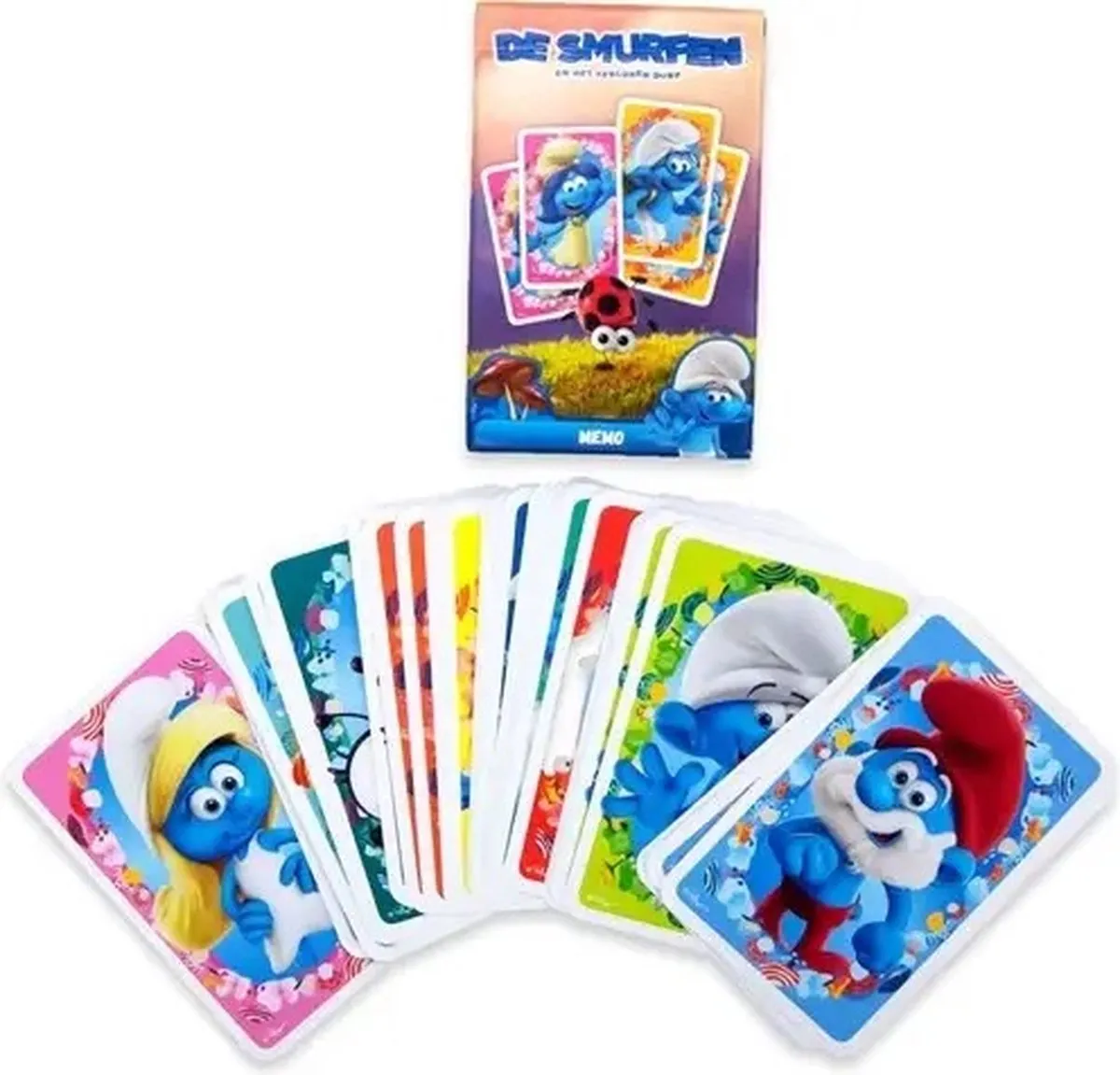 De Smurfen Kaartspelletjes - Domino/Assano - 4 Spelers