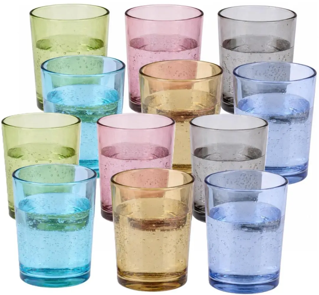 Excellent Houseware drinkglazen set Colours