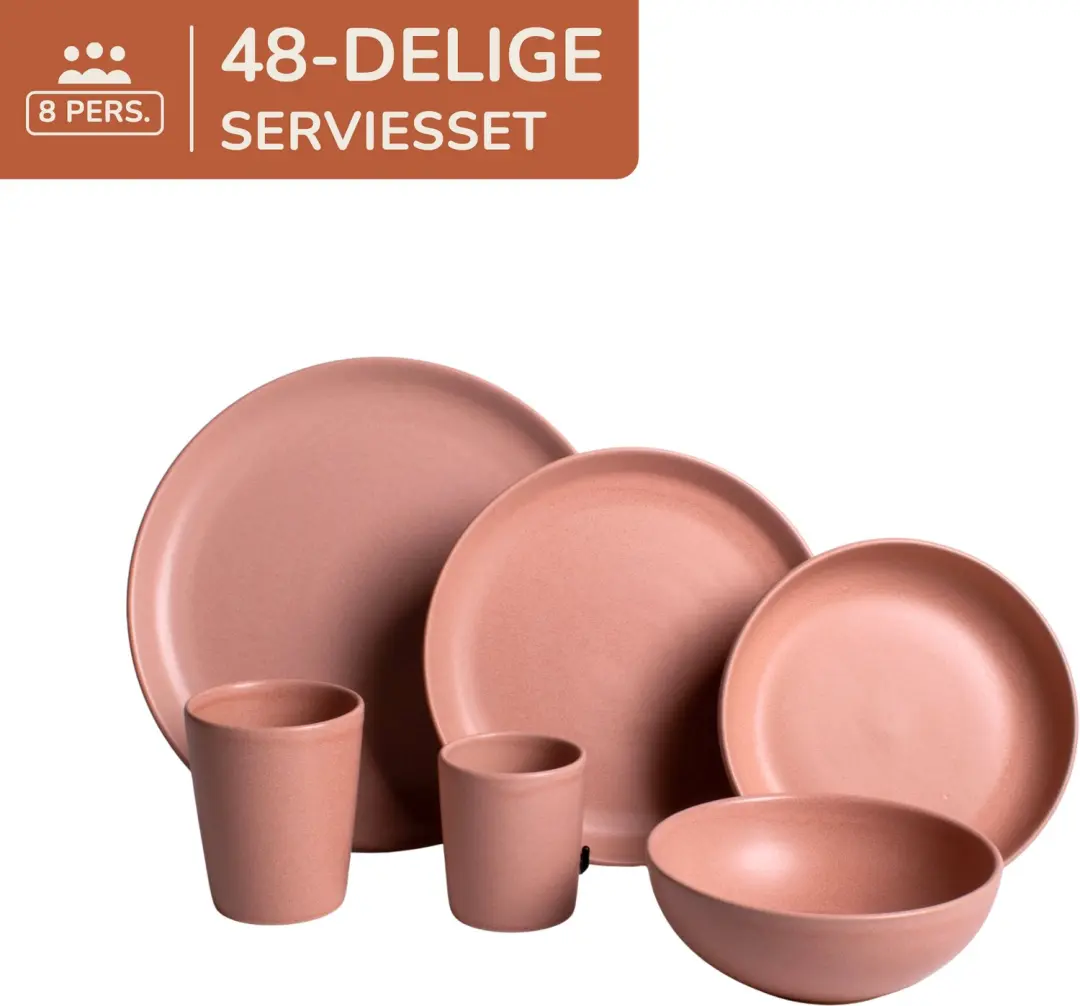 48 delige serviesset