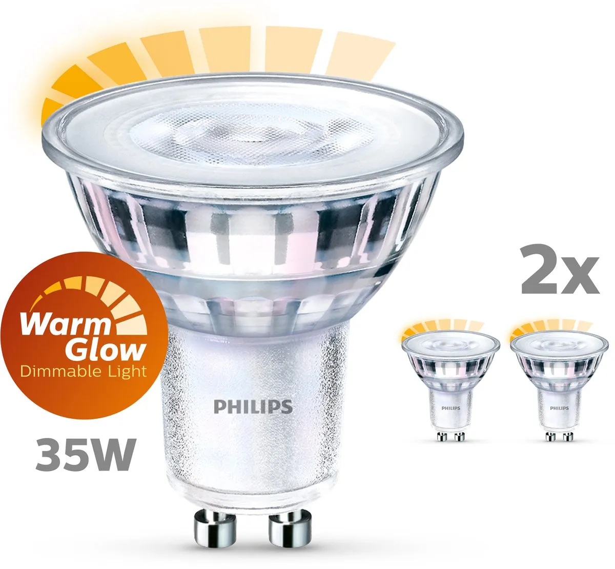 Philips LED Spot GU10 RGB 2.6W