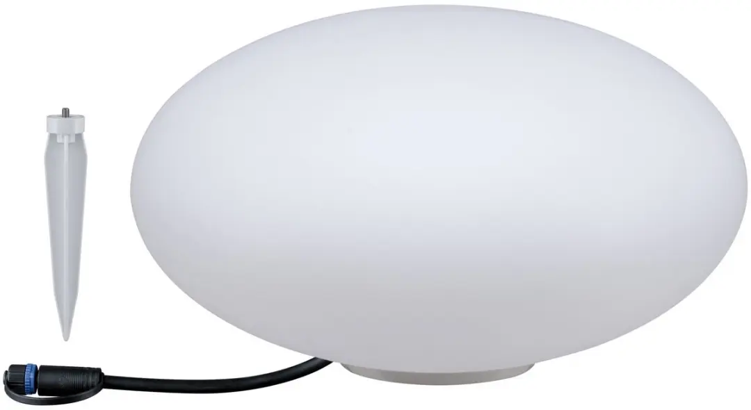 Paulmann Plug & Shine Stone LED Sfeerlamp 35cm Wit - afbeelding 5 van 6