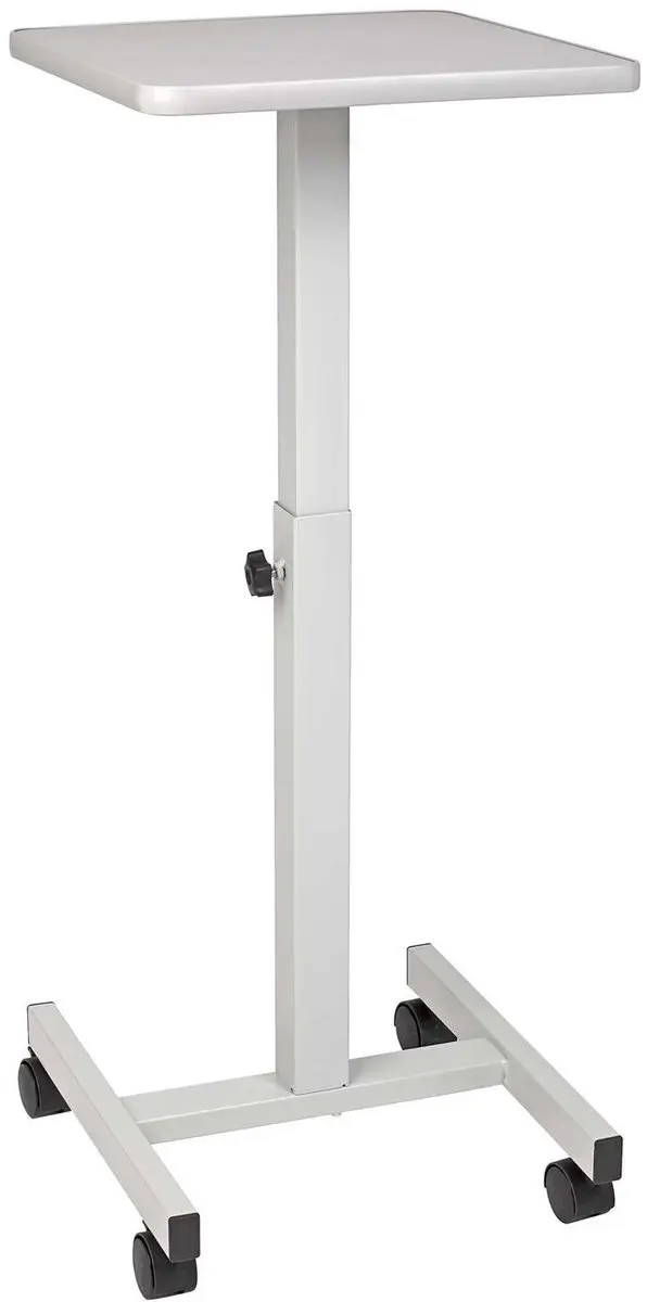 MAUL Statafel 38x38cm Grijs - met wielen - afbeelding 3 van 5