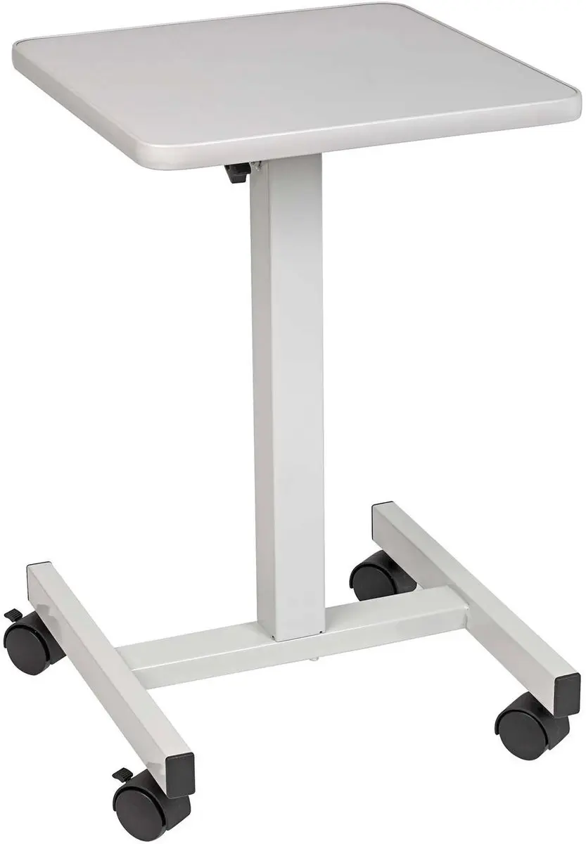 MAUL Statafel 38x38cm Grijs - met wielen - afbeelding 4 van 5