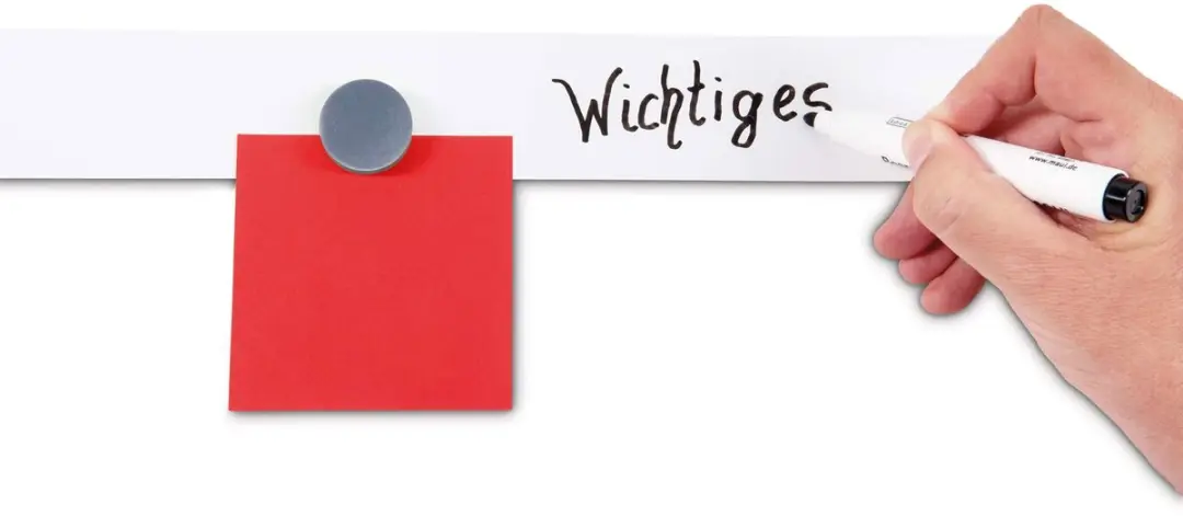 MAUL Magneetstrip 6206202 - 50x5cm - Wit - afbeelding 4 van 6