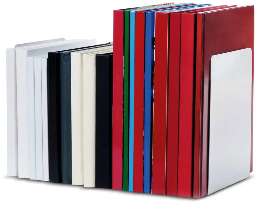 MAUL Boekensteunen Aluminium 16x15x21cm - 2 Stuks - afbeelding 6 van 6