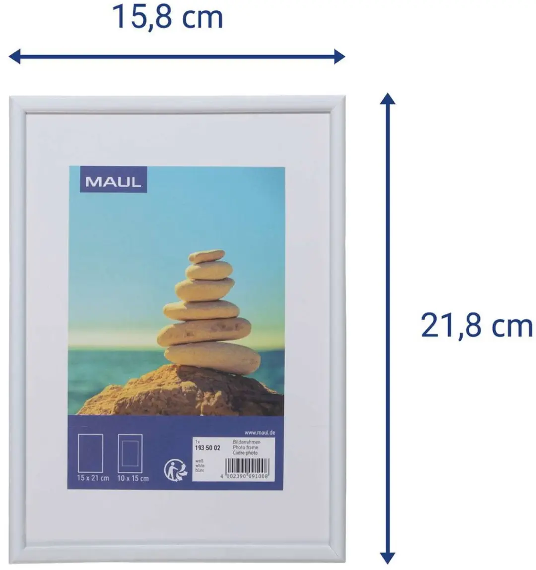 MAUL MAULart Fotolijst 15x21cm Wit - afbeelding 3 van 6