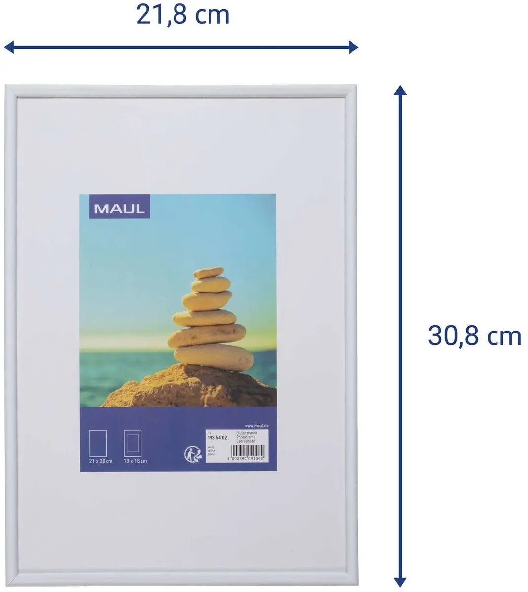 MAUL MAULart Fotolijst 21x30cm Wit - afbeelding 4 van 6