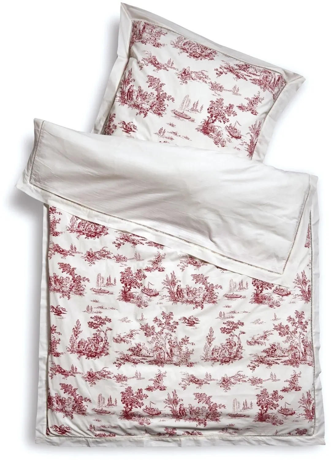 Loberon Toile rouge Beddengoed