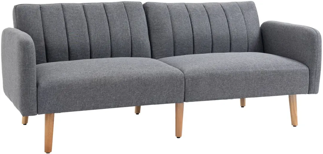HOMCOM Schlafsofa mit verstellbarer Rückenlehne 839-214