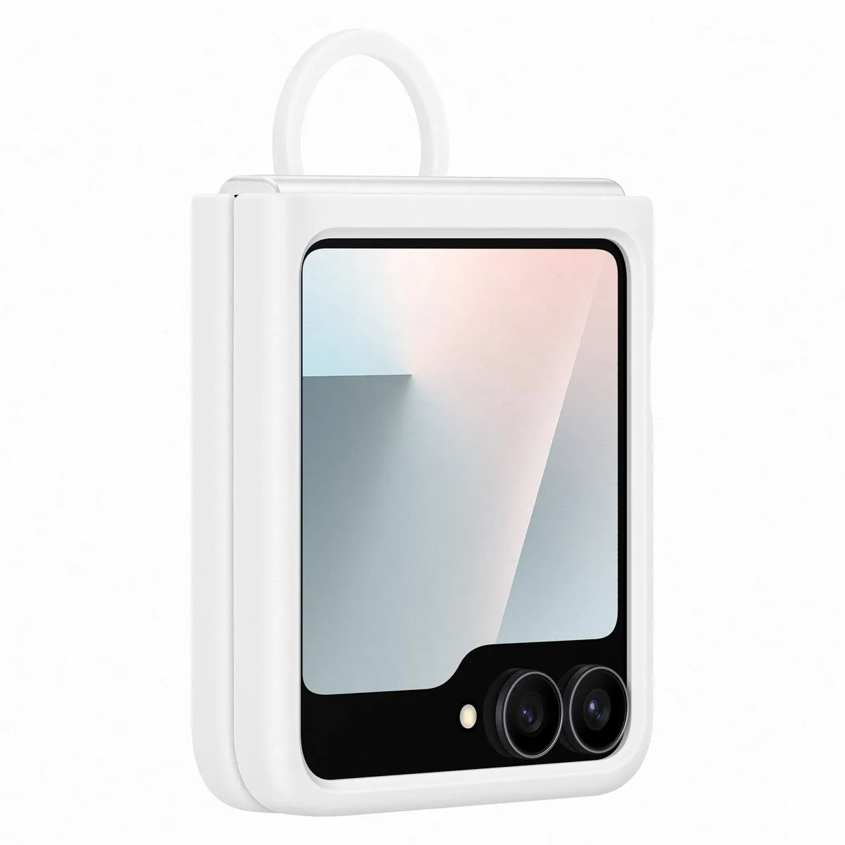 Samsung Galaxy Z Flip 7 FE Hoesje - Wit - afbeelding 6 van 6