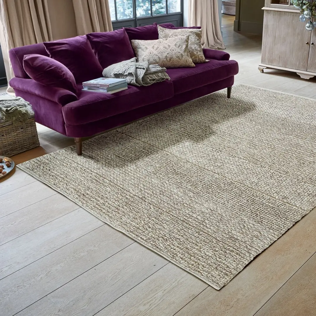 Loberon Welezas Vloerkleed - beige - afbeelding 2 van 6