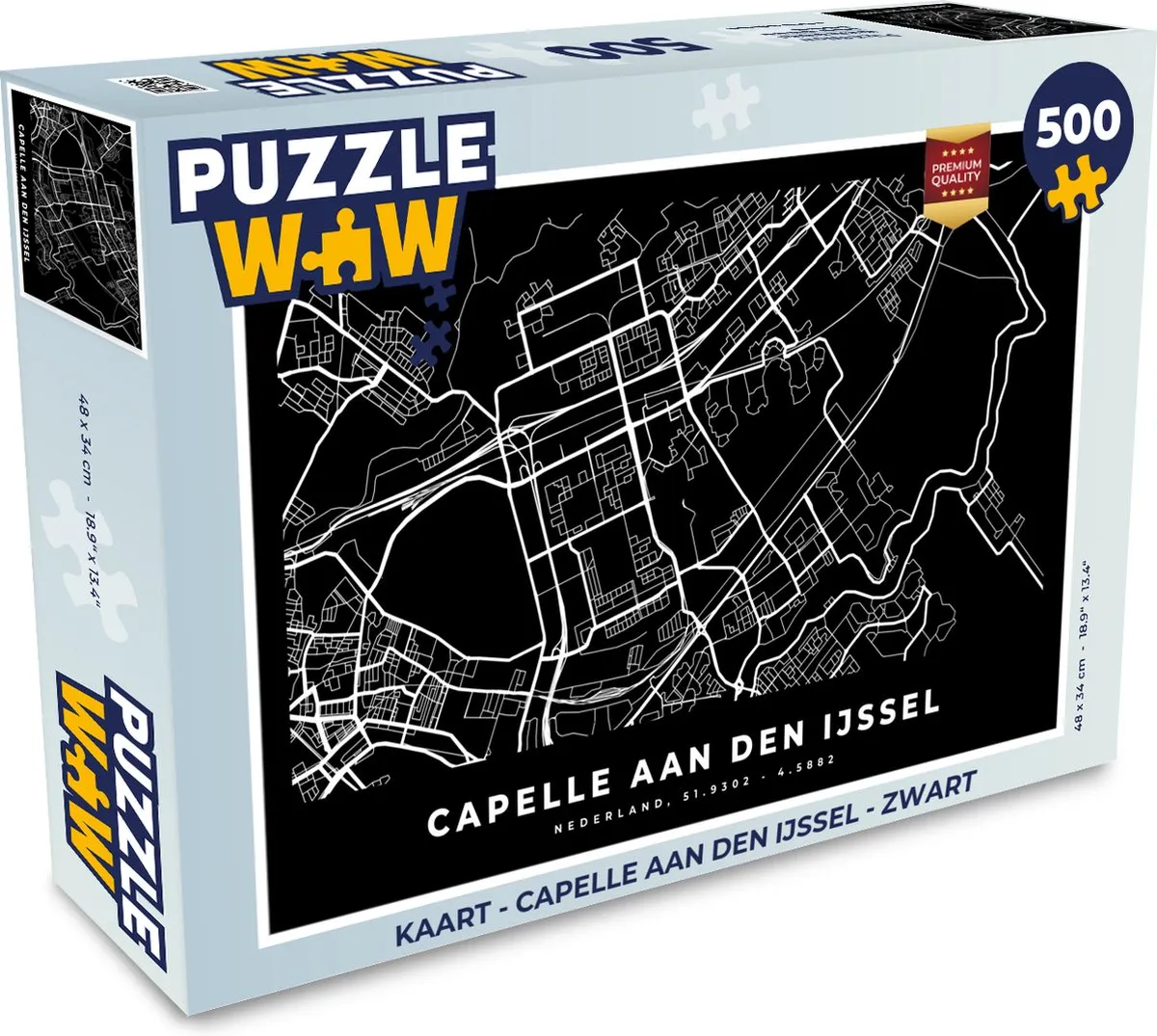 PuzzleWow Legpuzzel 500 Stuks
