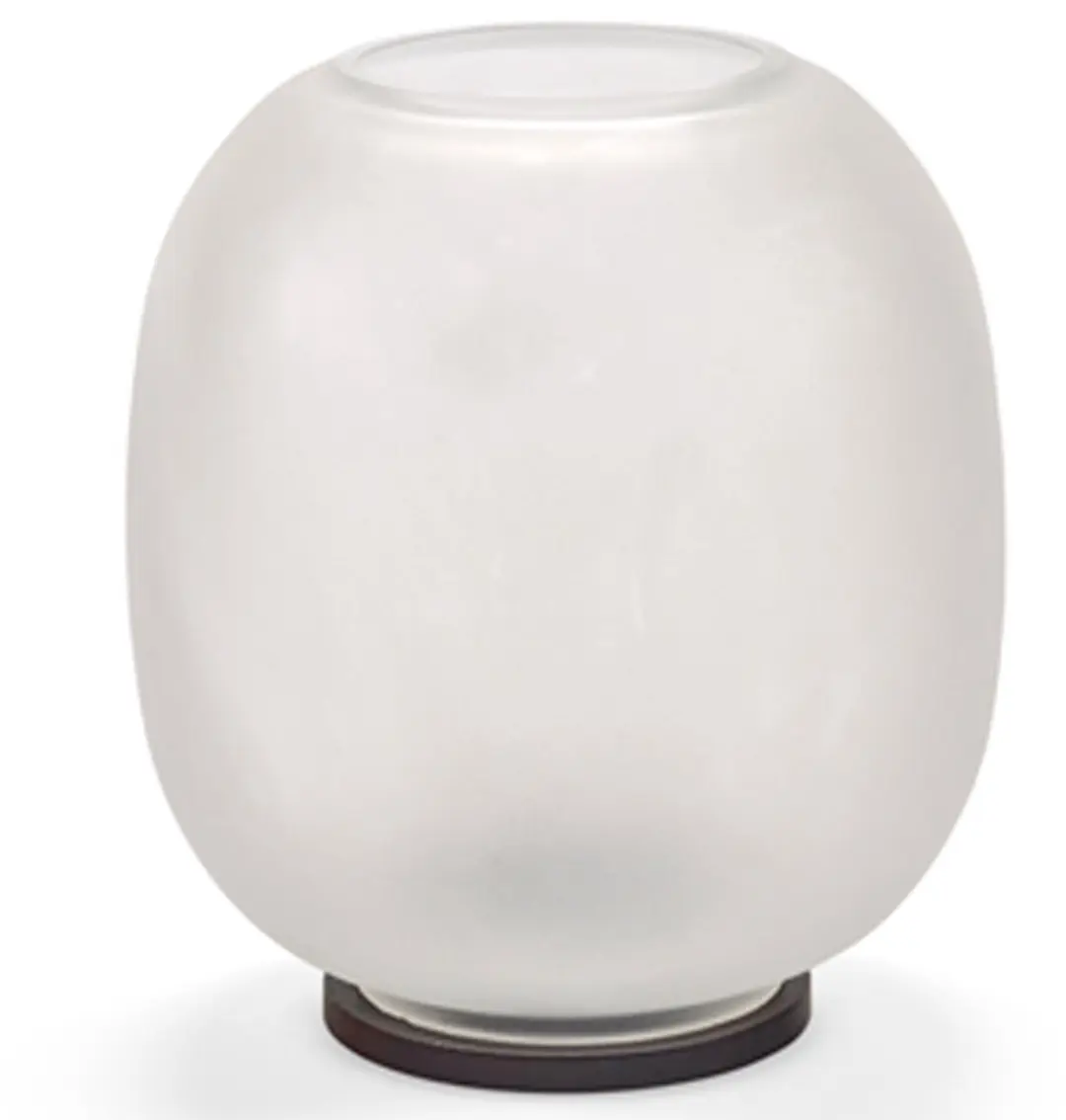 Serax Piet Boon Lumen windlicht D23cm H28cm transparant / zwart