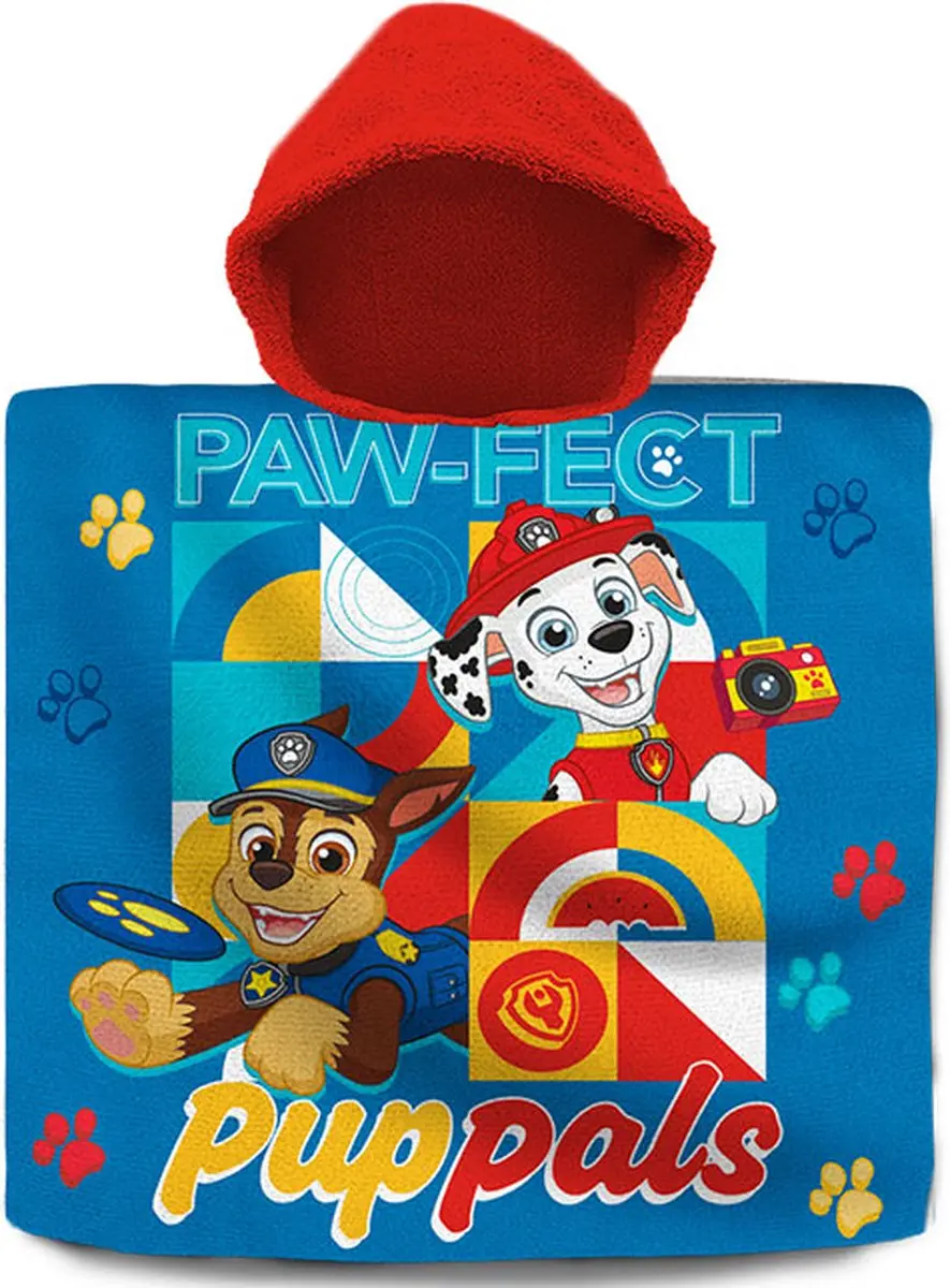 PAW Patrol Poncho HeadQuarters