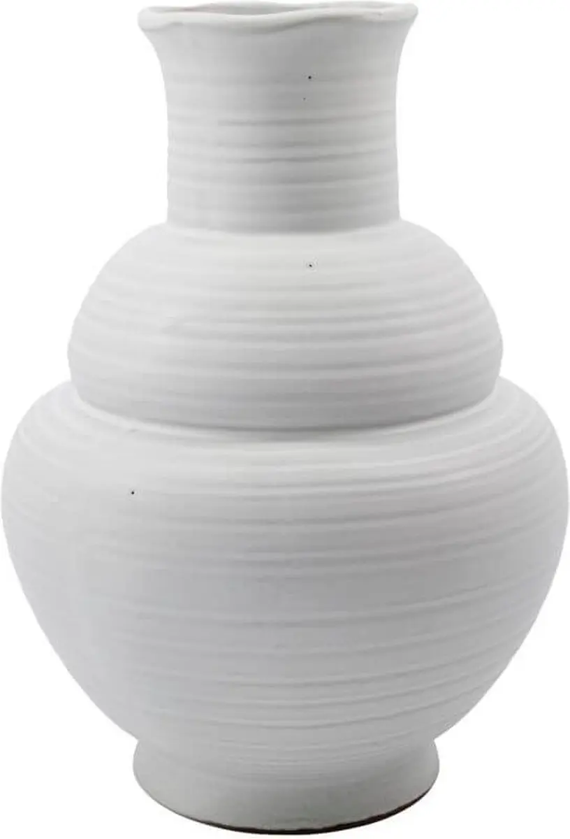 House Doctor House Doctor Vaas Liva wit 29cm