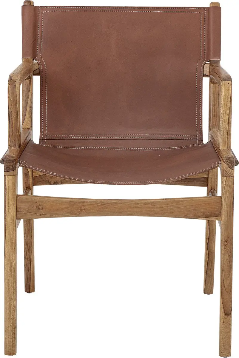 Bloomingville Ollie Loungestoel - Bruin