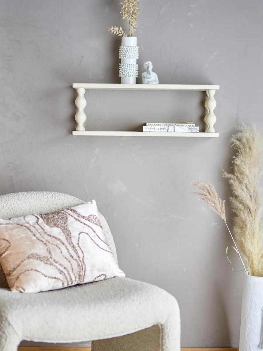 Bloomingville Salino Wandplank Wit - afbeelding 4 van 4