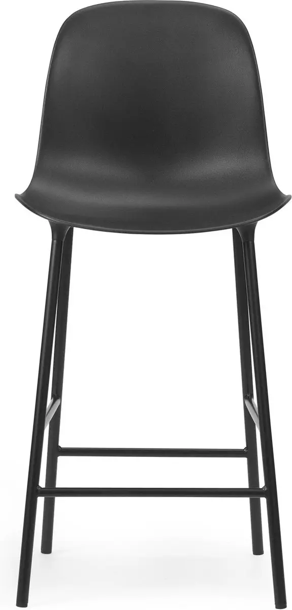 Normann Copenhagen Form Bar Chair 65cm Zwart - afbeelding 6 van 6