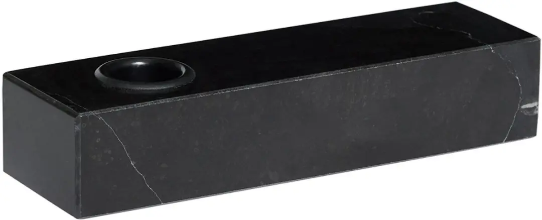 Hübsch kandelaar Brick zwart