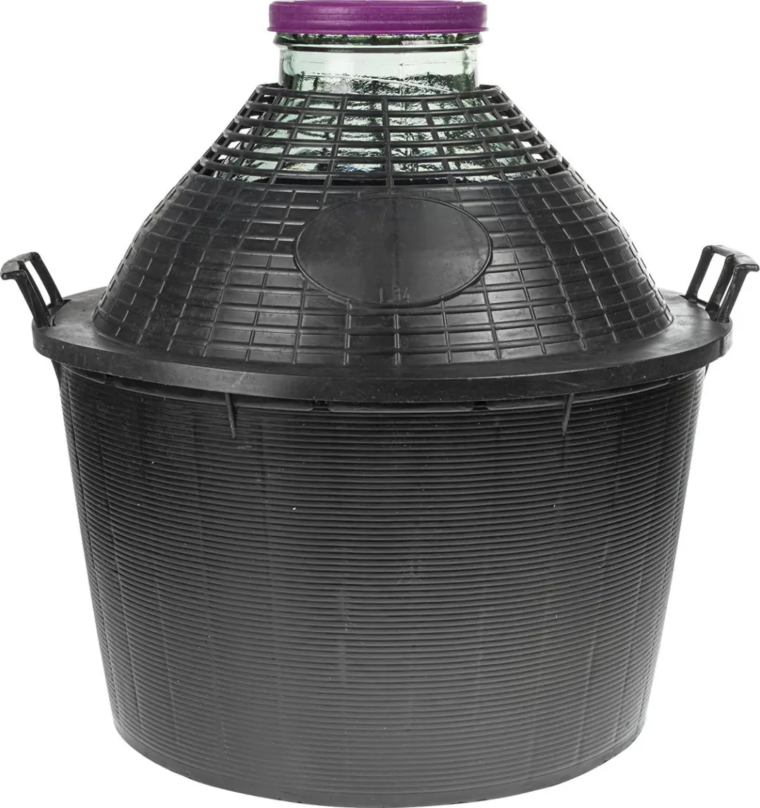 Mandfles 34 liter met brede hals