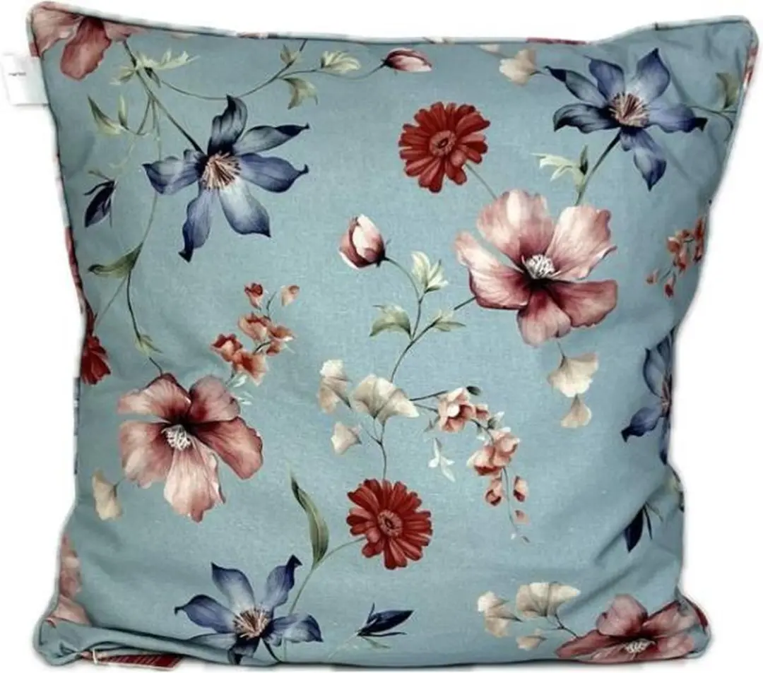 Madison sierkussen 50x50 cm Florina blue