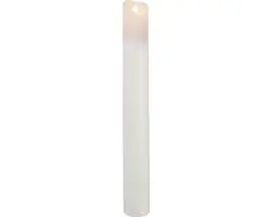 Star Trading Smalle LED-pilaarkaars 'M-Twinkle', flikkerend effect, batterij en